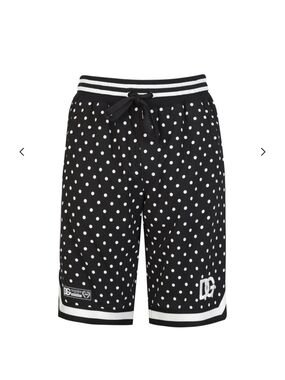 Dolce & Gabbana Polka Dot Athletic Shorts